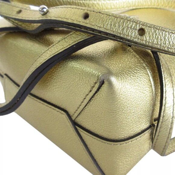 Auth LOUIS VUITTON LockmeBackpack gold leather M54575 s0141a - Picture 3 of 11